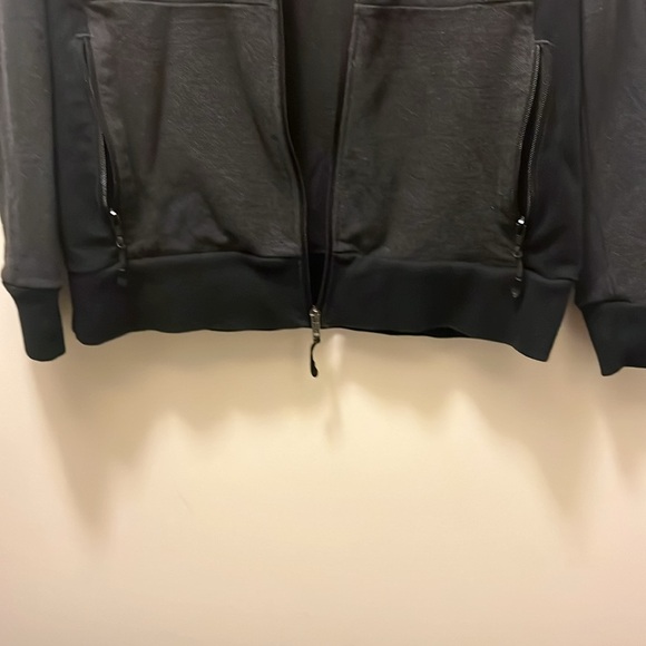 Men’s black and gray goodfellow & co zip up jacket size Medium - Picture 6 of 8